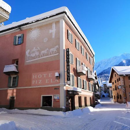 Historisches Hotel Piz Ela ベルギュン エクステリア 写真