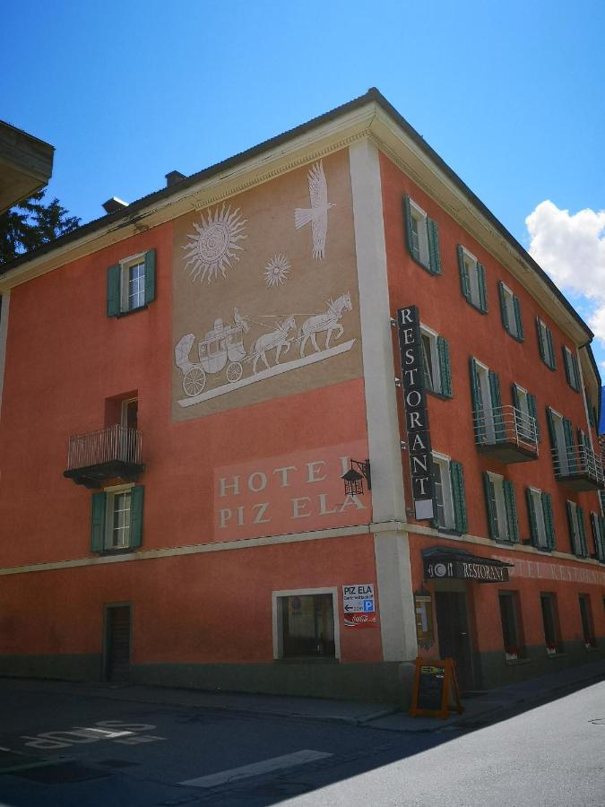 Historisches Hotel Piz Ela ベルギュン エクステリア 写真