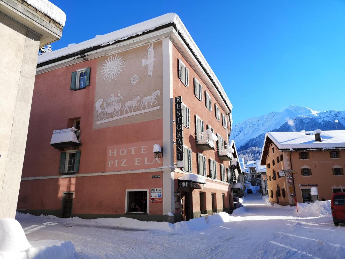 Historisches Hotel Piz Ela ベルギュン エクステリア 写真